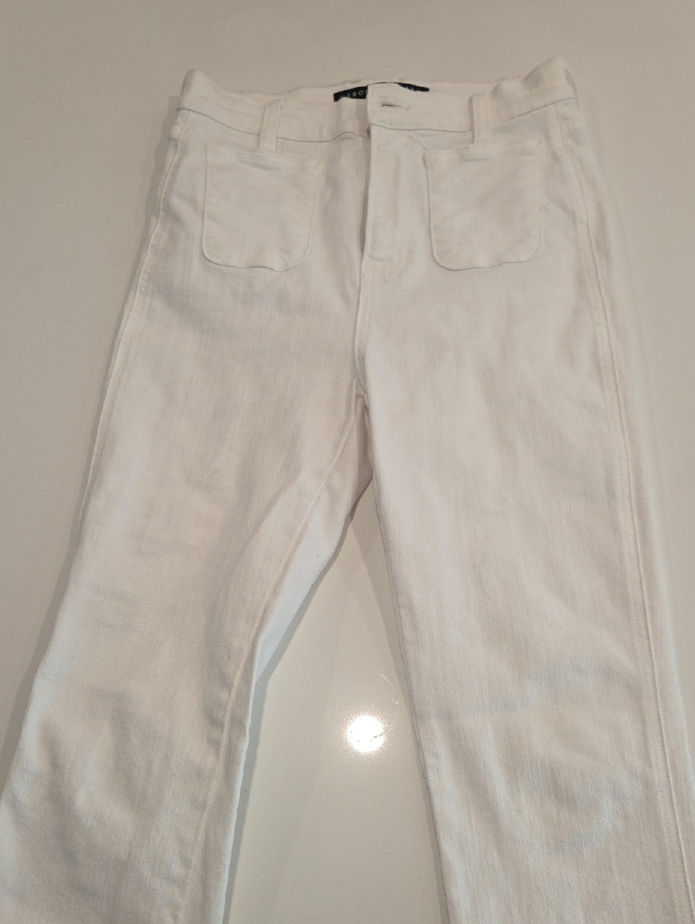 Veronica Beard White Denim Jeans